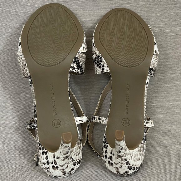 Bandolino Sz 7.5M Jamar3 Dress Sandals NWOB - Picture 5 of 10